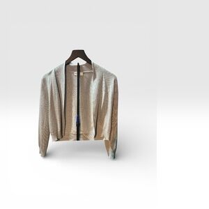 Calvin Klein Silver Textured Fabric